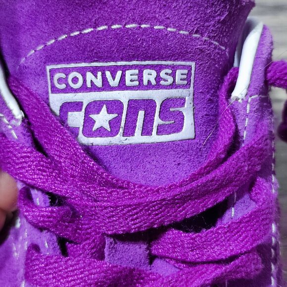 Converse Cons One Star Suede Low Top Skater Sneakers Unisex M 4 W 5.5 Purple - Picture 11 of 14
